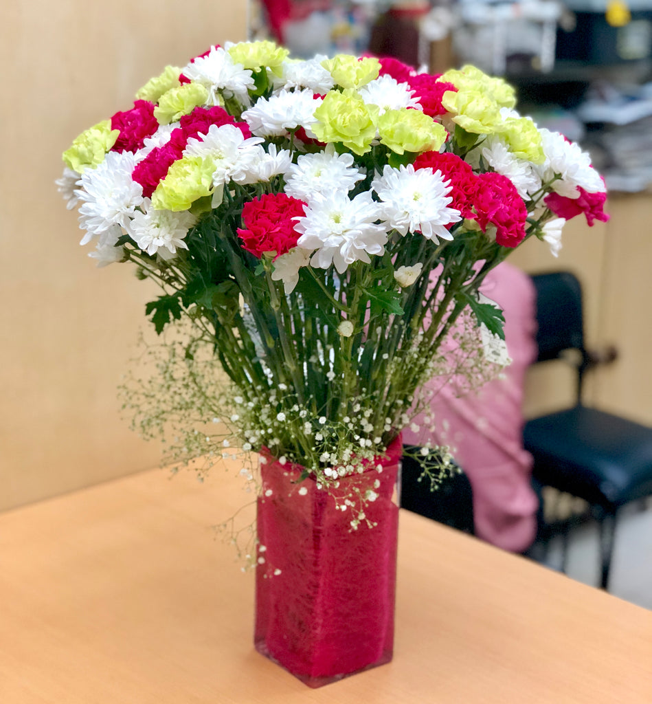 With 3 easy steps order Flowers online from anywhere and Send Flowers to Mumbai