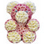 Floral Teddy Bear Large