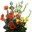 Bright Floral Basket