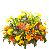 Royal Exotic Floral Basket