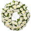 White Floral Wreath