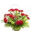 Solitary Carnation Basket