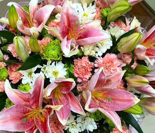 Flower arrangements for Navratri festival