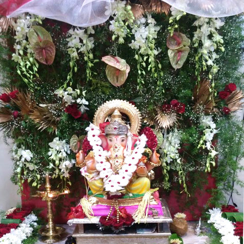 Flowers for Lord Ganesha