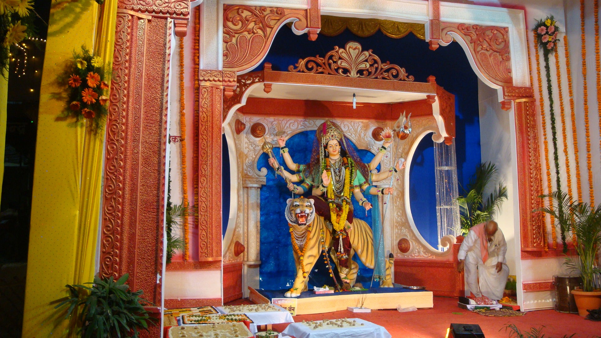 navratri decoration