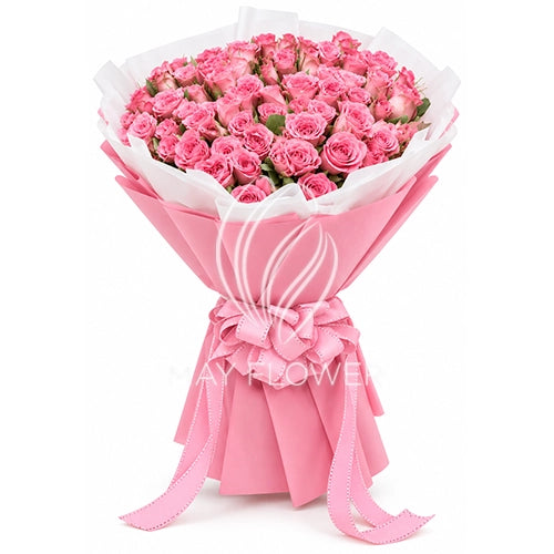 100 Red Rose Bunch