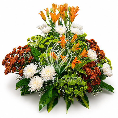 Radiant Blooms Basket