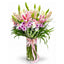 Peachy Lily Vase