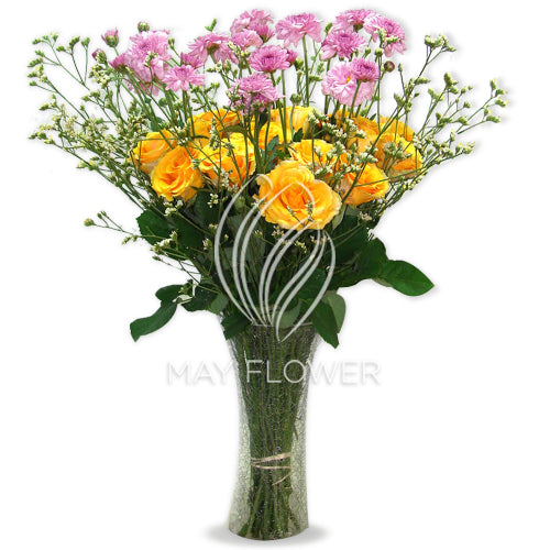 Rose Bunch in a Vase Main image