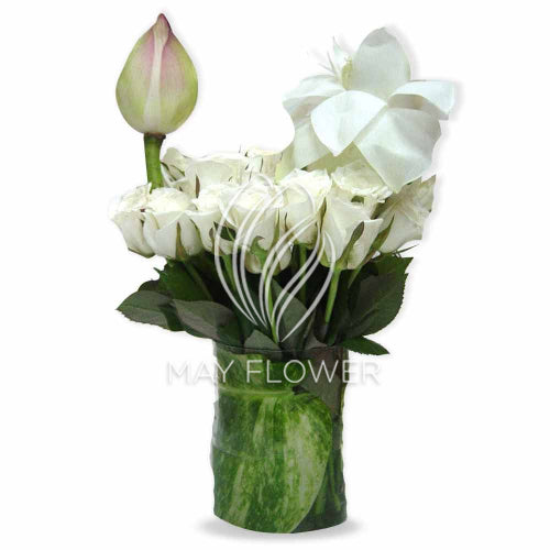 Roses in a Vase