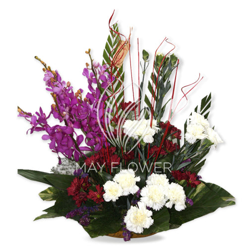 Carnation Orchids Bouquet
