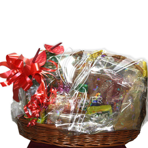 Gourmet Gift Hamper Basket – May Flower - Main Image