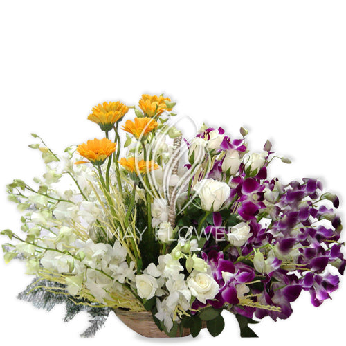Assorted Floral Basket Main image