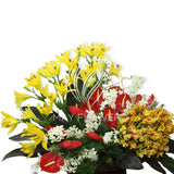 Exotic Large Basket Flowers