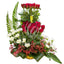 Red Roses with White Florals