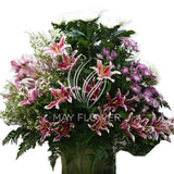 Exquisite Floral Vase