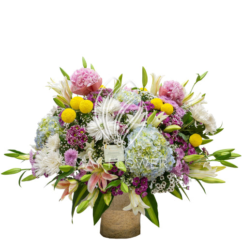 Mega Exotic Floral Vase Main image