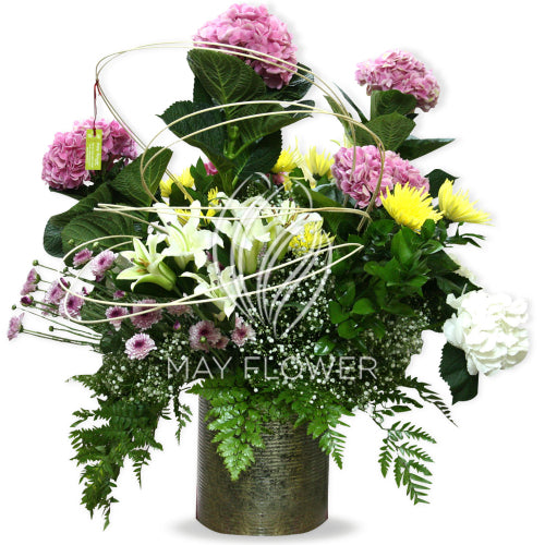 Mega Exotic Floral Vase