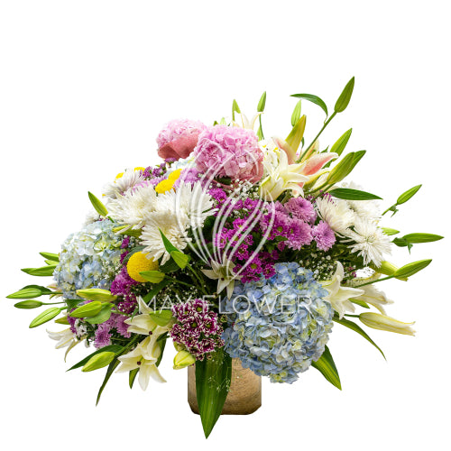 Mega Exotic Floral Vase