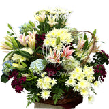 Seasonal Exotic Collage Florals