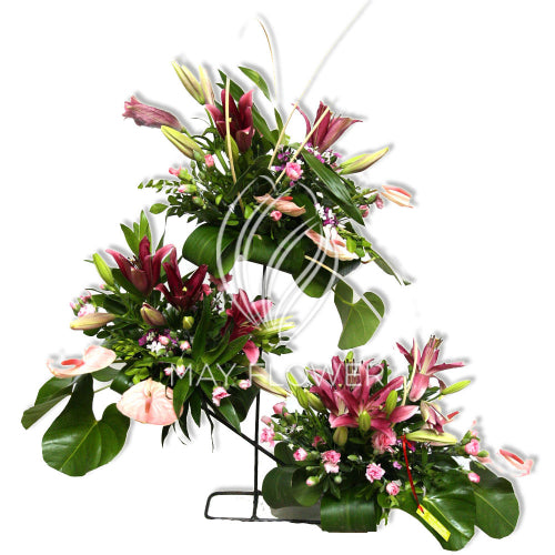 Floral Tier Arrangement Main image