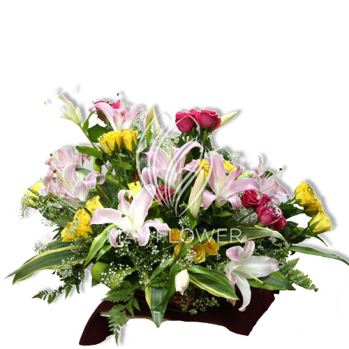 Floral Fusion Basket