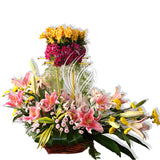 Multi Storey Floral Bouquet