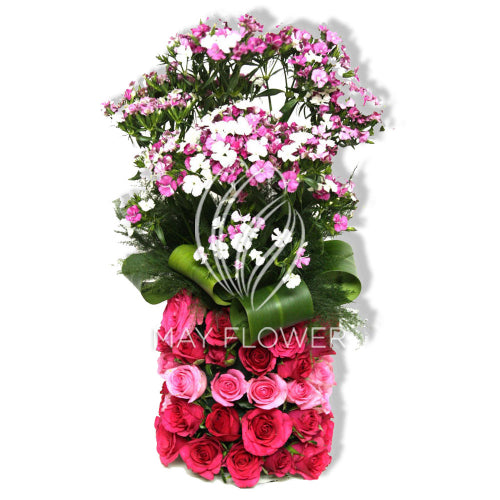 Tall Floral Tower Bouquet