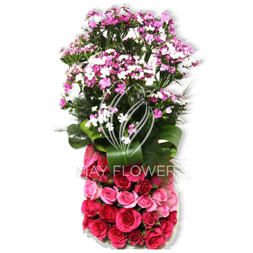 Tall Floral Tower Bouquet