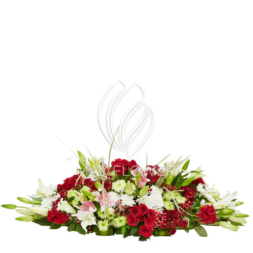Radical Red Flat Florals Secondary image