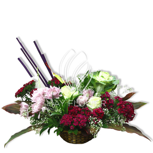 Picturesque Floral Basket Main image