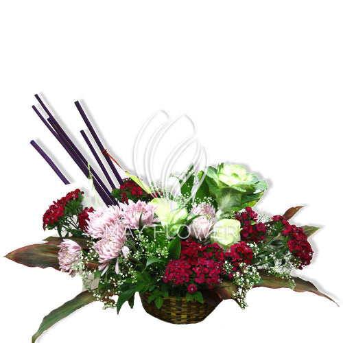 Picturesque Floral Basket Secondary image