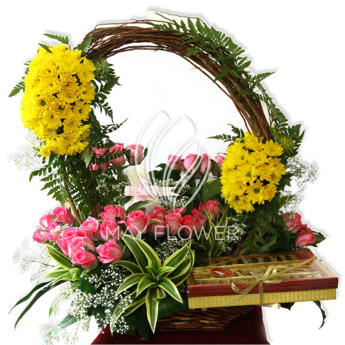 Floral Mithai Bouquet