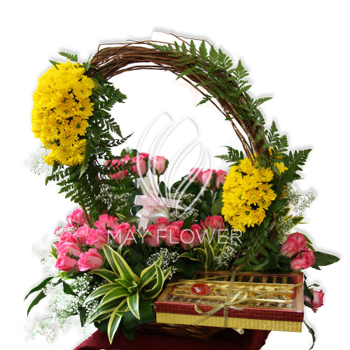 Floral Mithai Bouquet