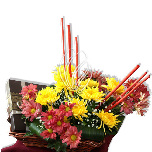 Seasonal Florals with Sweets Secondary image