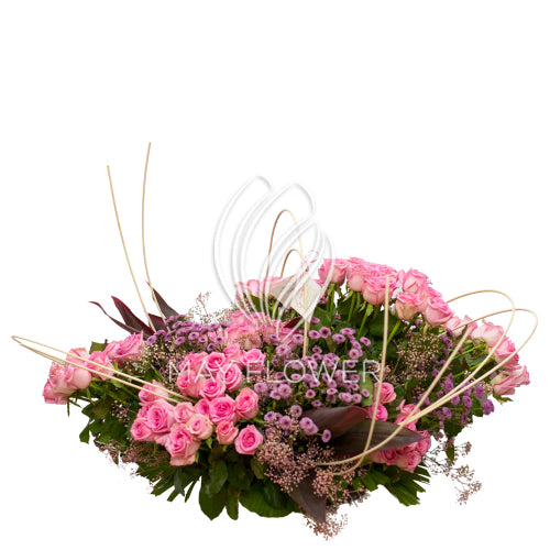Pink Rose Splurge Florals