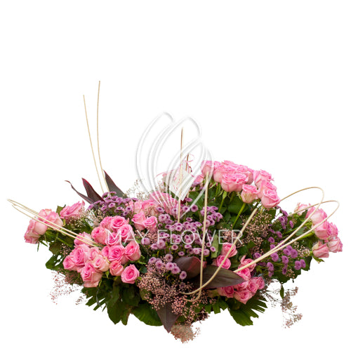 Pink Rose Splurge Florals Secondary image