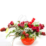 Fruit Rose Vase Florals