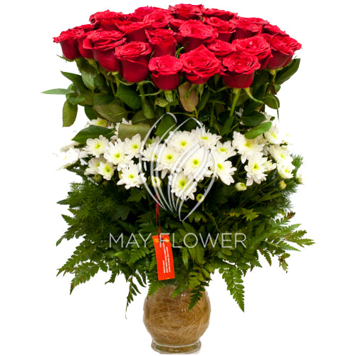 Red Rose Floral Stunner Main image