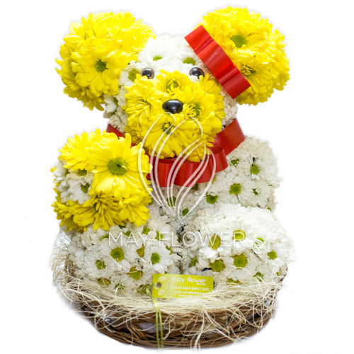 Floral Teddy Bear Main image