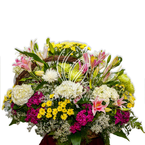 Exotic Floral Collage