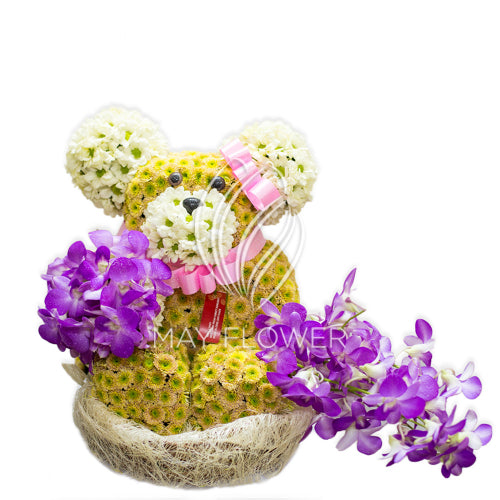Floral Stuffed Toy