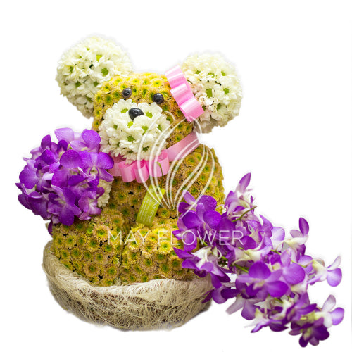 Floral Stuffed Toy