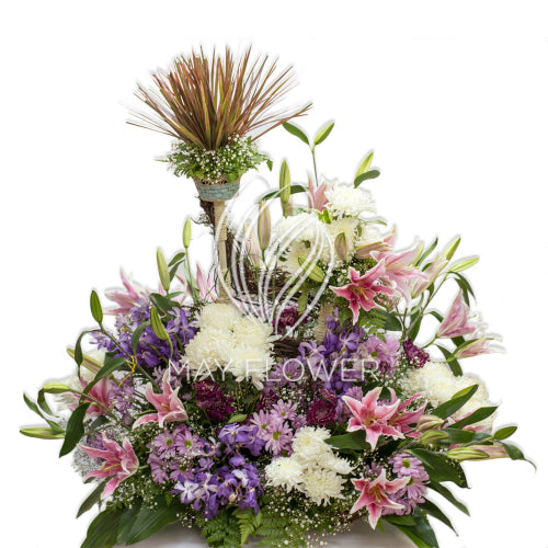 Pink Blend Exotic Florals Main image