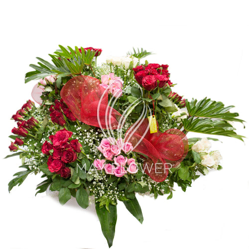 200 Roses Basket