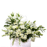 White Graceful Florals