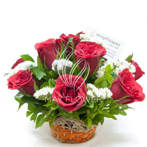 Roses Round Arrangement