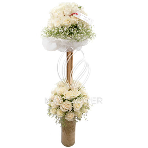 Twin Layer Rose Vase Secondary image