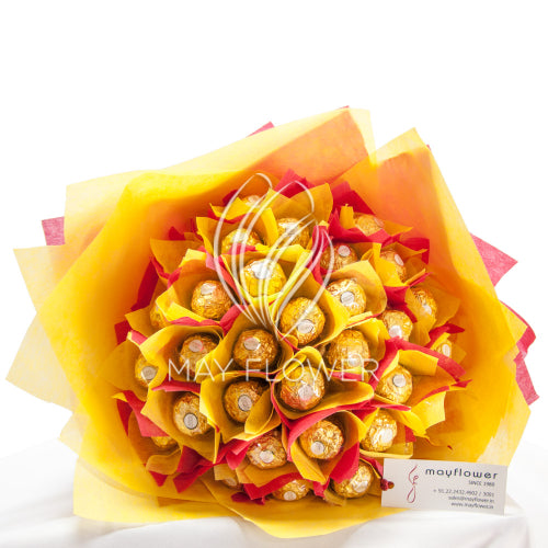Ferrero Rocher Vase Bouquet