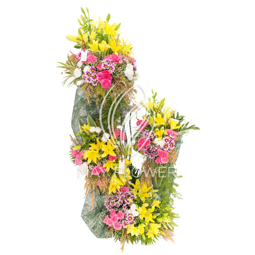 Twin Floral Splendor